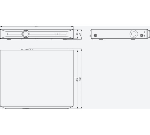 Сетевой видеорегистратор Tiandy TC-R3220 4HA