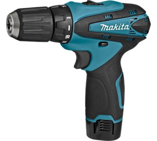 Дрель-шуруповерт Makita DF330DWE с 2-мя АКБ, кейс