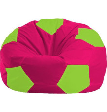 Кресло-мешок Flagman Мяч Стандарт М1.1-390 малиновый/салатовый