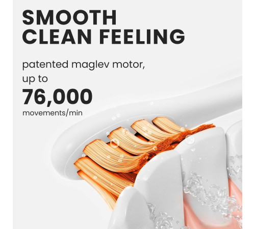 Электрическая зубная щетка Oclean Flow Sonic Electric Toothbrush белый