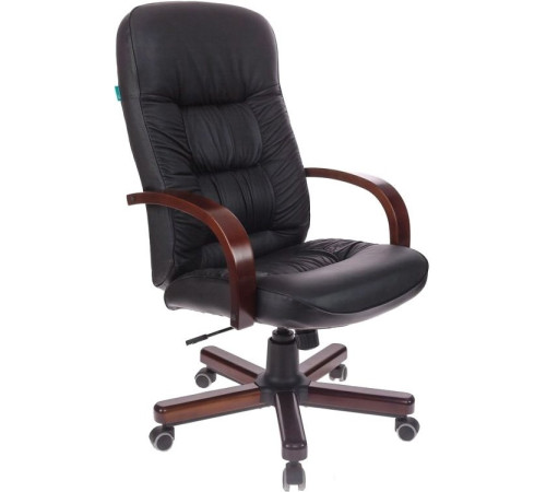 Кресло Бюрократ T-9908/WALNUT черный