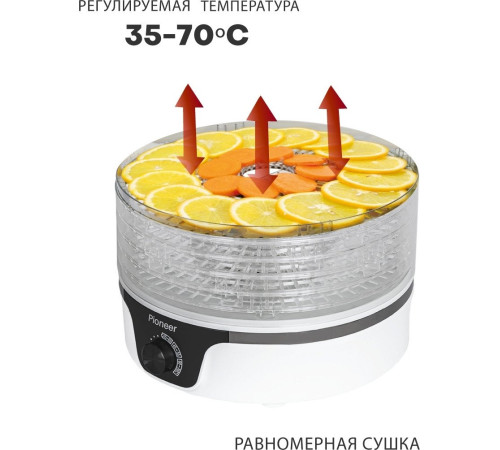 Сушилка для овощей и фруктов Pioneer FD105