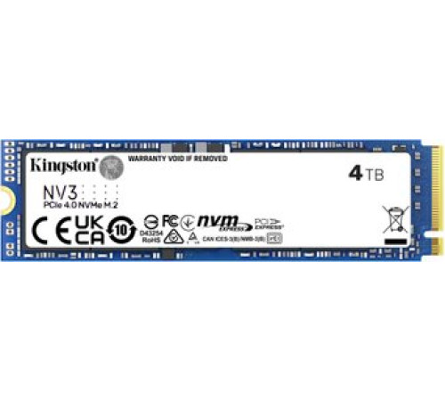 SSD Kingston NV3 4TB SNV3S/4000GBK