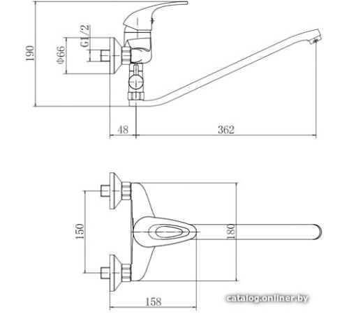 Смеситель Fashun A2103