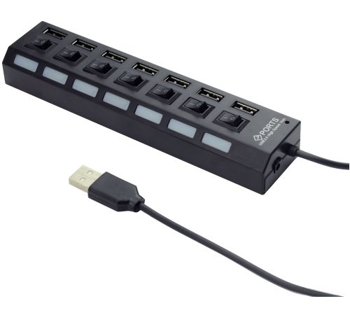 USB-хаб Gembird UHB-U2P7-02