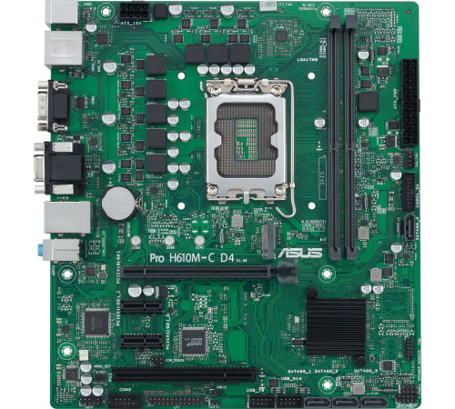 Материнская плата ASUS Pro H610M-C D4-CSM