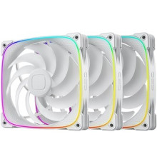 Комплект вентиляторов для корпуса Geometric Future Squama 2503-14 Triple Pack белый