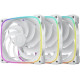 Комплект вентиляторов для корпуса Geometric Future Squama 2503-14 Triple Pack белый