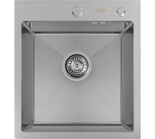 Кухонная мойка ARFEKA ECO AR 450*500 SATIN DECOR MILLET GRAINS