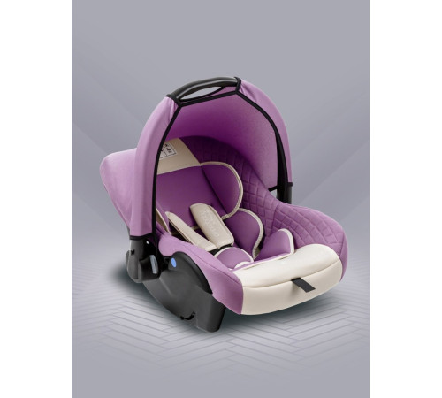 Детское автокресло Amarobaby Baby Comfort AB222008BC/3938 светло-фиолетовый/светло-бежевый