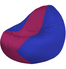 Кресло-мешок Flagman Classic К2.1-50 синий/фуксия