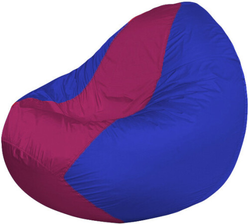 Кресло-мешок Flagman Classic К2.1-50 синий/фуксия