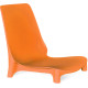Стул Sheffilton SHT-S75 оранжевый/хром лак