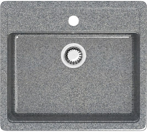 Кухонная мойка MARRBAXX Карельский камень модель 9/Q8 F009Q008 серый/темно-серый