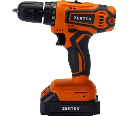Дрель-шуруповерт Zerten ASB-18S с 2-мя АКБ, кейс