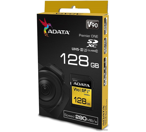 Карта памяти ADATA Premier ONE ASDX128GUII3CL10-C SDXC 128GB