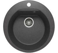 Кухонная мойка Polygran Atol-520 черный 16