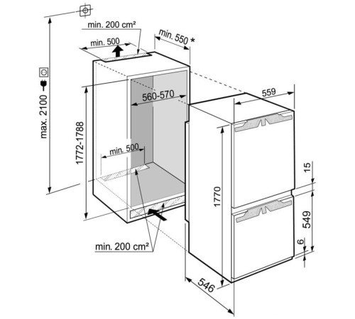 Холодильник Liebherr ICNd 5173 Peak
