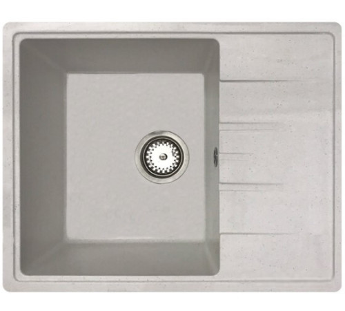 Кухонная мойка БелЭворс Mila R + смеситель W74004-3 + дозатор L405H белый