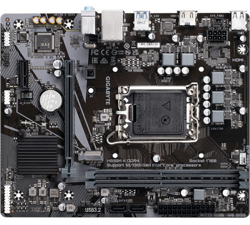 Материнская плата Gigabyte H610M K DDR4