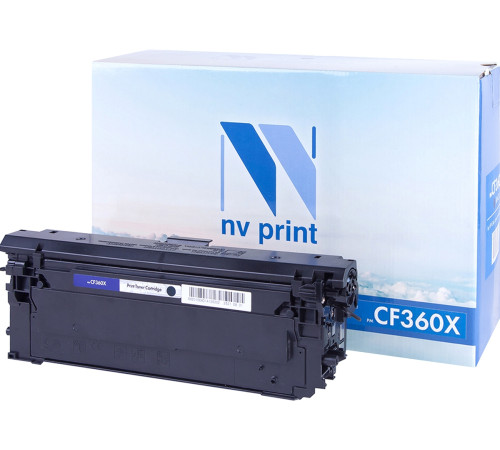 Картридж NV Print NV-CF360XBk аналог HP 508X CF360X