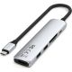 Док-станция Satechi 6-in-1 USB-C Slim Multiport Adapter ST-P6SS серебристый