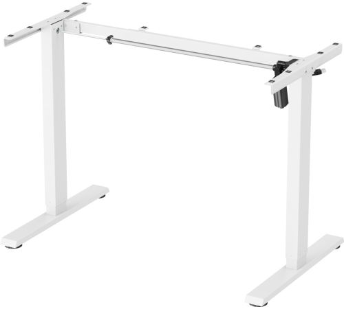 Стол с регулировкой высоты ErgoSmart Electric Desk Slim 1380х800х18 мм ясень тронхейм/белый
