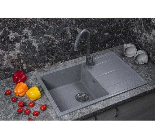 Кухонная мойка Marblan Magnum L серебристый