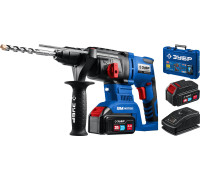 Перфоратор Зубр PB-260-42 с 2-мя АКБ, кейс