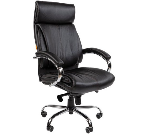 Офисное кресло CHAIRMAN CH425 экокожа, черный