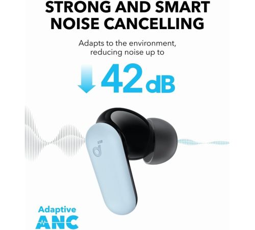 Наушники Anker Soundcore P30i голубой