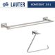 Набор аксессуаров для ванной Lauter 21TS1017 + 21TS1011 Chrome, 2 предмета