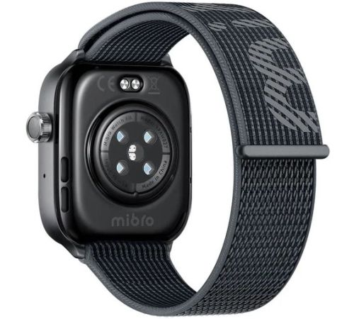 Умные часы Mibro Fit черный, с тканевым ремешком