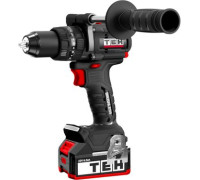 Ударная дрель-шуруповерт TEH TDBL1520-1B с 1-им АКБ, кейс