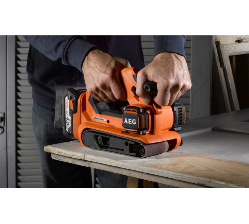 Ленточная шлифмашина AEG Powertools BHBS 18-75BL 4935459582 без АКБ