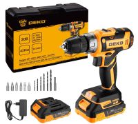 Дрель-шуруповерт Deko Banger 20V ONE+ 083-1109 с 2-мя АКБ, кейс