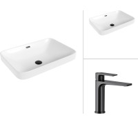 Умывальник Lauter 21441B + Reef 21CK678BS