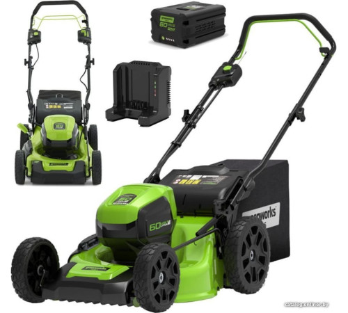 Газонокосилка Greenworks GD60LM46HPK4