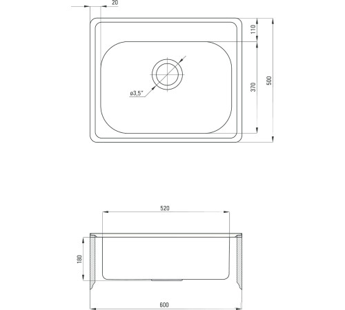 Кухонная мойка Deante Soul ZYU 3103 оформление