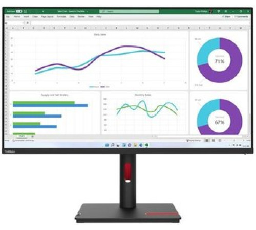Монитор Lenovo ThinkVision T32h-30 63D3GAT1UK