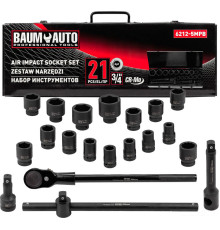 Универсальный набор инструментов BaumAuto BM-6212-5MPB 21 предмет