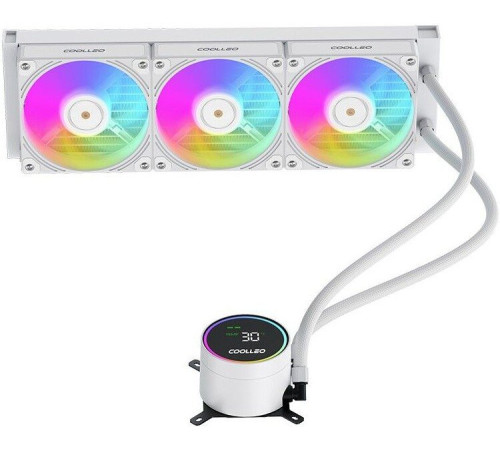 Система жидкостного охлаждения для процессора Coolleo DIG-360-WH