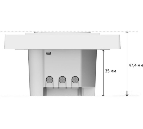 Умная розетка Aqara Aqara Wall Outlet H2 WP-P01D