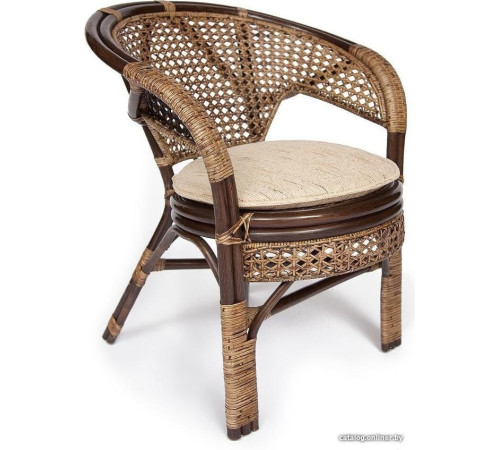 Обеденная группа TetChair Pelangi 02/15 4 кресла грецкий орех