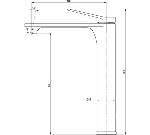 Смеситель Lauter Rio 21AM12672