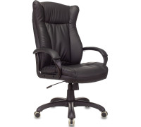 Кресло Бюрократ CH-879N экокожа, черный