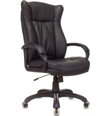 Кресло Бюрократ CH-879N экокожа, черный