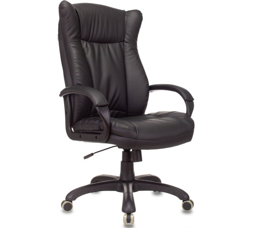 Кресло Бюрократ CH-879N экокожа, черный