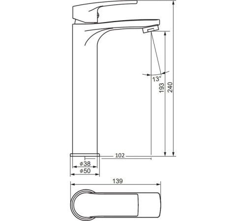 Смеситель Damixa Eclipse 480250000