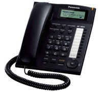 Проводной телефон Panasonic KX-TS2388RUB черный